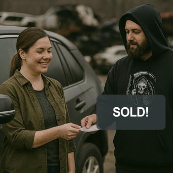 Get paid cash at car pickup